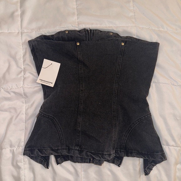 Tenshoppe jean corset NWT - Picture 1 of 3
